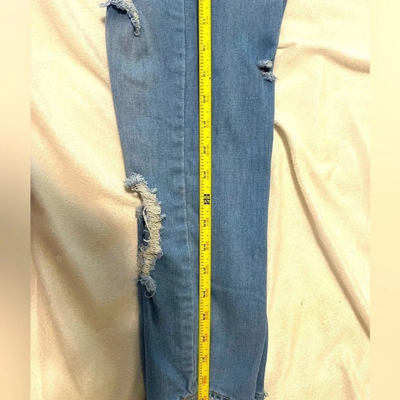 Blue Republic Womens Distressed Skinny Blue Jeans Size 17 RN 143247 - Picture 7 of 17